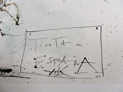 Salvador DALI : Tienta en Espana, Lithographie originale (photo de détail 3) - Crédit photo : Galerie Art.Paris