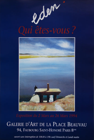  EDEN HL : Qui êtes-vous ?, Affiche originale (vue générale) - Crédit photo : Galerie Art.Paris