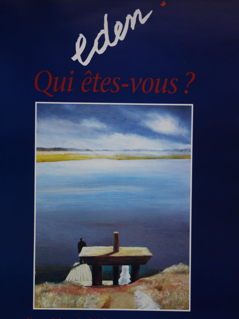  EDEN HL : Qui êtes-vous ?, Affiche originale (photo de détail 2) - Crédit photo : Galerie Art.Paris