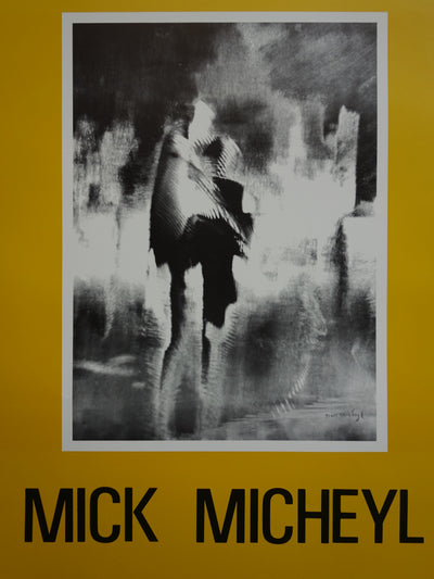 Mick MICHEYL : Errances, Affiche originale (photo de détail 2) - Crédit photo : Galerie Art.Paris