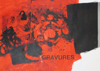 Antoni CLAVE : Exposition 1972 (gravures), Affiche originale (photo de détail 3) - Crédit photo : Galerie Art.Paris