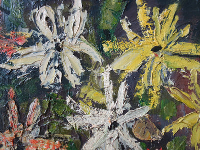 Roland DUBUC : Le bouquet, Tableau original (photo de détail 5) - Crédit photo : Galerie Art.Paris