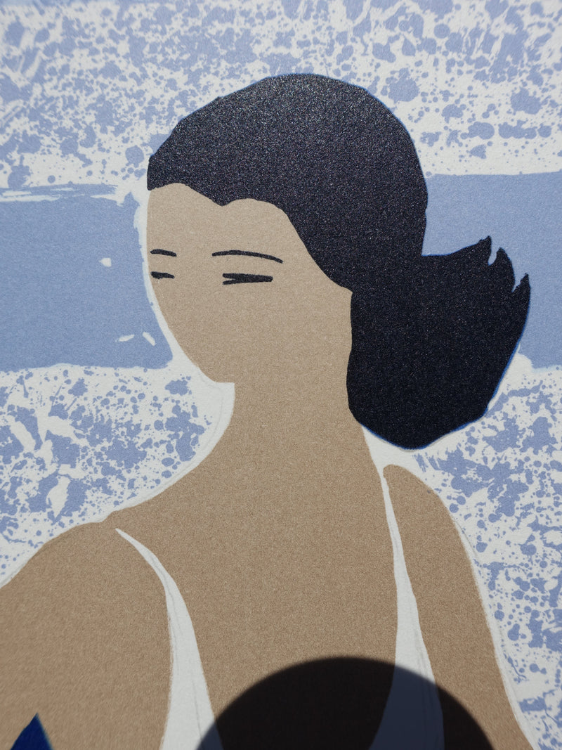 Serge LASSUS : Thalasso à Saint Malo, Lithographie originale (photo de détail 7) - Crédit photo : Galerie Art.Paris