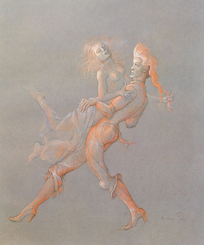 Leonor FINI : Roméo et Juliette, Lithographie originale (vue générale) - Crédit photo : Galerie Art.Paris