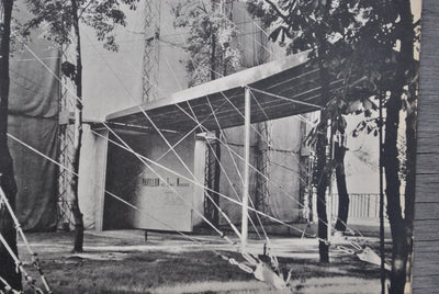  LE CORBUSIER : Pavillon des temps nouveaux, Héliogravure originale (photo de détail 3) - Crédit photo : Galerie Art.Paris