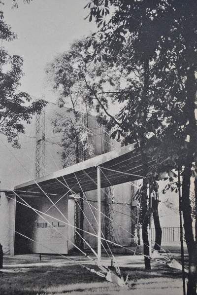  LE CORBUSIER : Pavillon des temps nouveaux, Héliogravure originale (photo de détail 6) - Crédit photo : Galerie Art.Paris