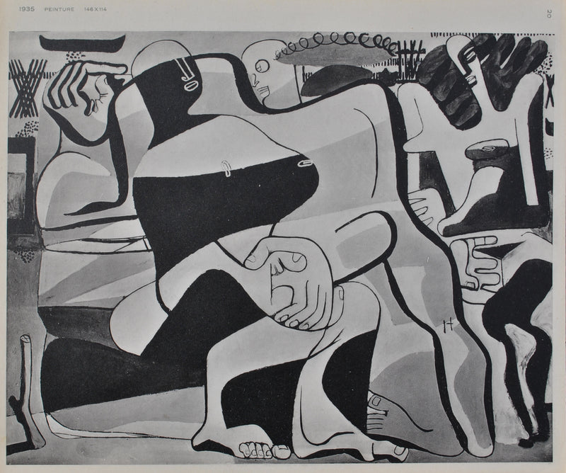  LE CORBUSIER : Les trois baigneuses, Héliogravure originale (vue générale) - Crédit photo : Galerie Art.Paris