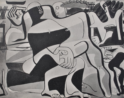  LE CORBUSIER : Les trois baigneuses, Héliogravure originale (photo de détail 2) - Crédit photo : Galerie Art.Paris