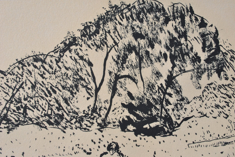 Albert MARQUET : Petit parc de région parisienne, Gravure originale (photo de détail 6) - Crédit photo : Galerie Art.Paris