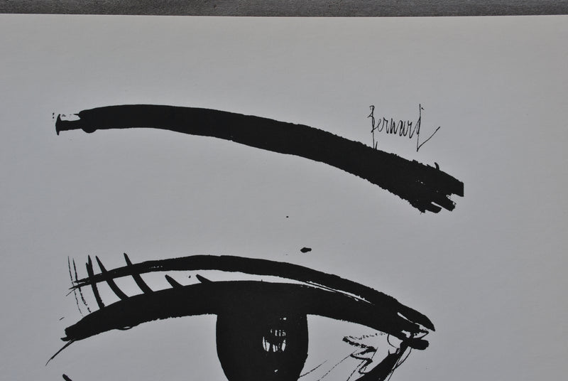 Bernard BUFFET : Vos yeux, Gravure originale (photo de détail 6) - Crédit photo : Galerie Art.Paris