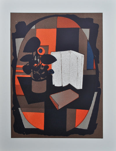 André MINAUX : Portraits et scènes de vie, Lithographie originale (photo de détail 4) - Crédit photo : Galerie Art.Paris