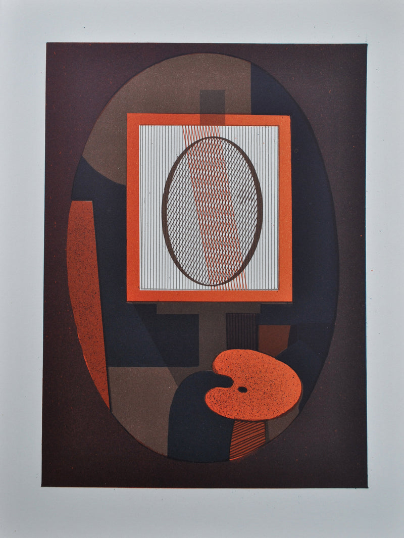 André MINAUX : Portraits et scènes de vie, Lithographie originale (photo de détail 5) - Crédit photo : Galerie Art.Paris