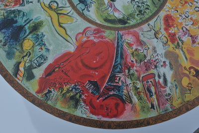 Marc CHAGALL : Plafond de l'opéra Garnier, Lithographie originale (photo de détail 8) - Crédit photo : Galerie Art.Paris