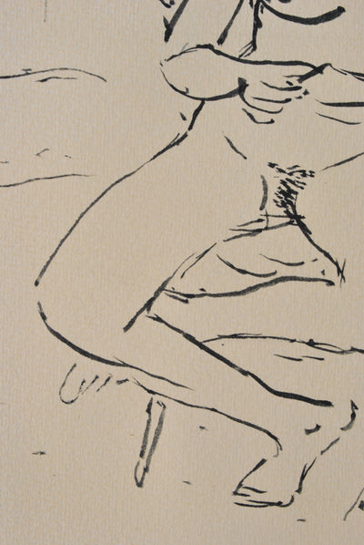 Albert MARQUET : Femme nue se coiffant, Gravure originale (photo de détail 5) - Crédit photo : Galerie Art.Paris