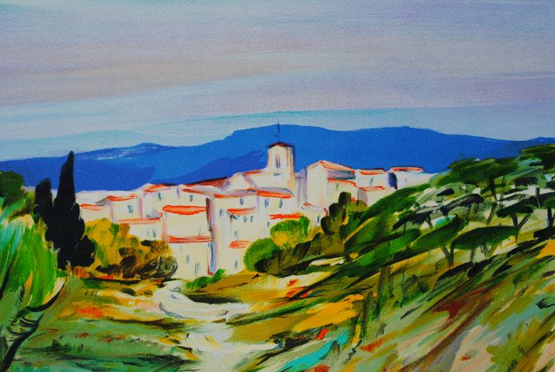 Ray POIRIER : Petit chemin provençal, Lithographie originale (photo de détail 8) - Crédit photo : Galerie Art.Paris