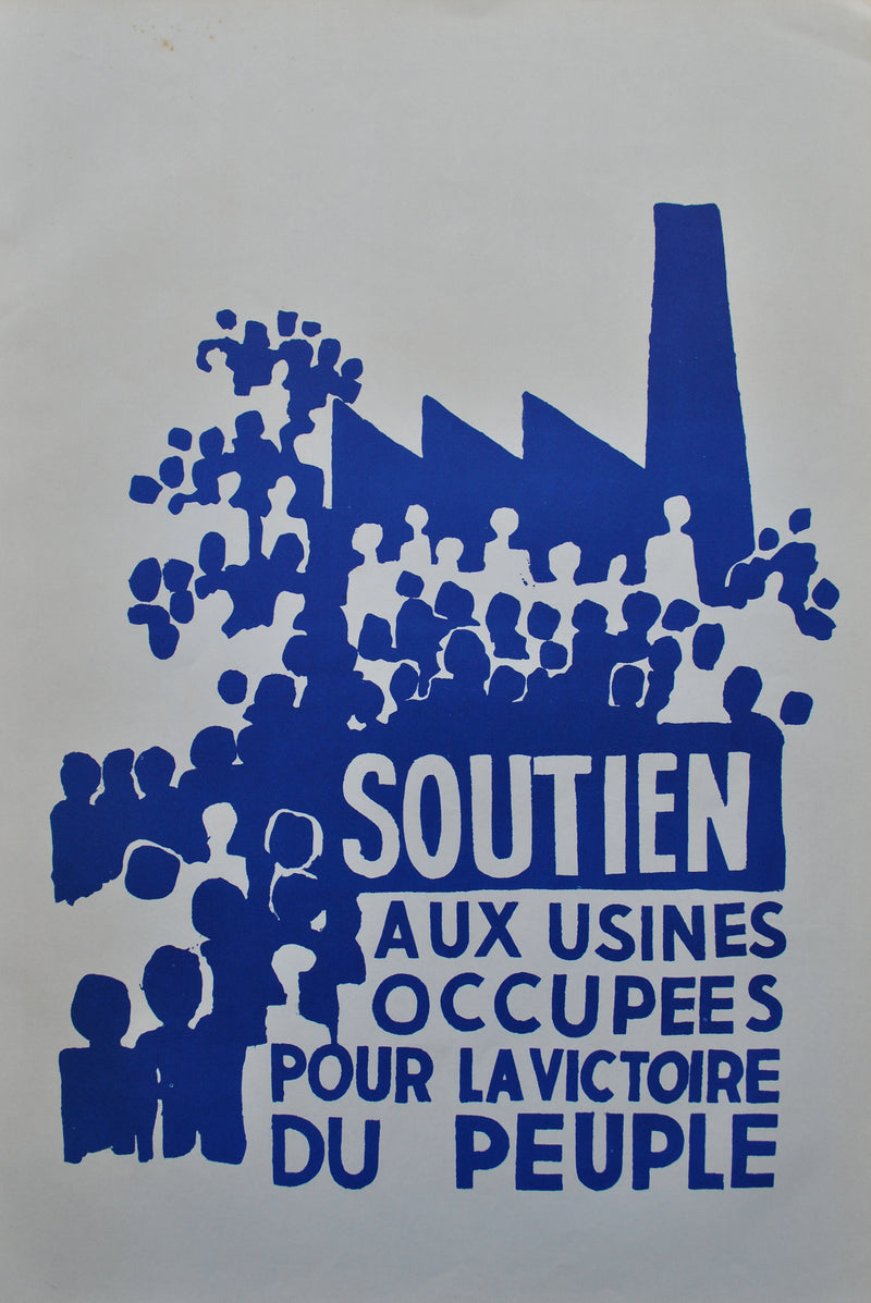 Affiches) MAI 68 : Affiche originale d&