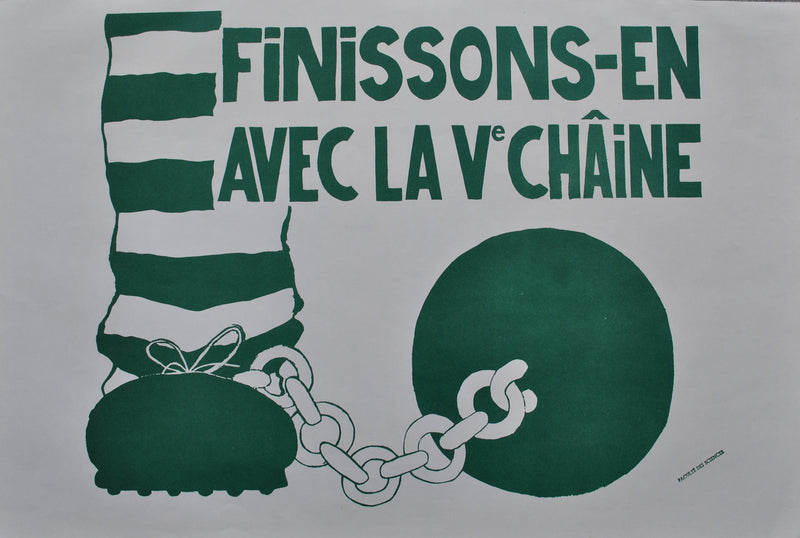 Affiches) MAI 68 : Affiche originale d&