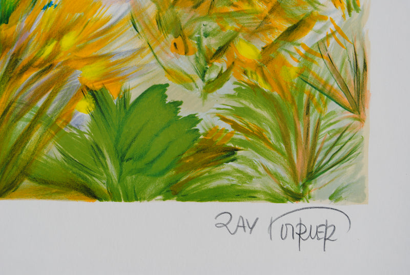 Ray POIRIER : Provence magnifique, Lithographie originale (photo de détail 3) - Crédit photo : Galerie Art.Paris