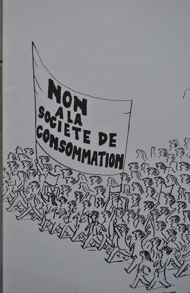  SEMPE : Non à la société de consommation, Affiche originale (photo de détail 3) - Crédit photo : Galerie Art.Paris