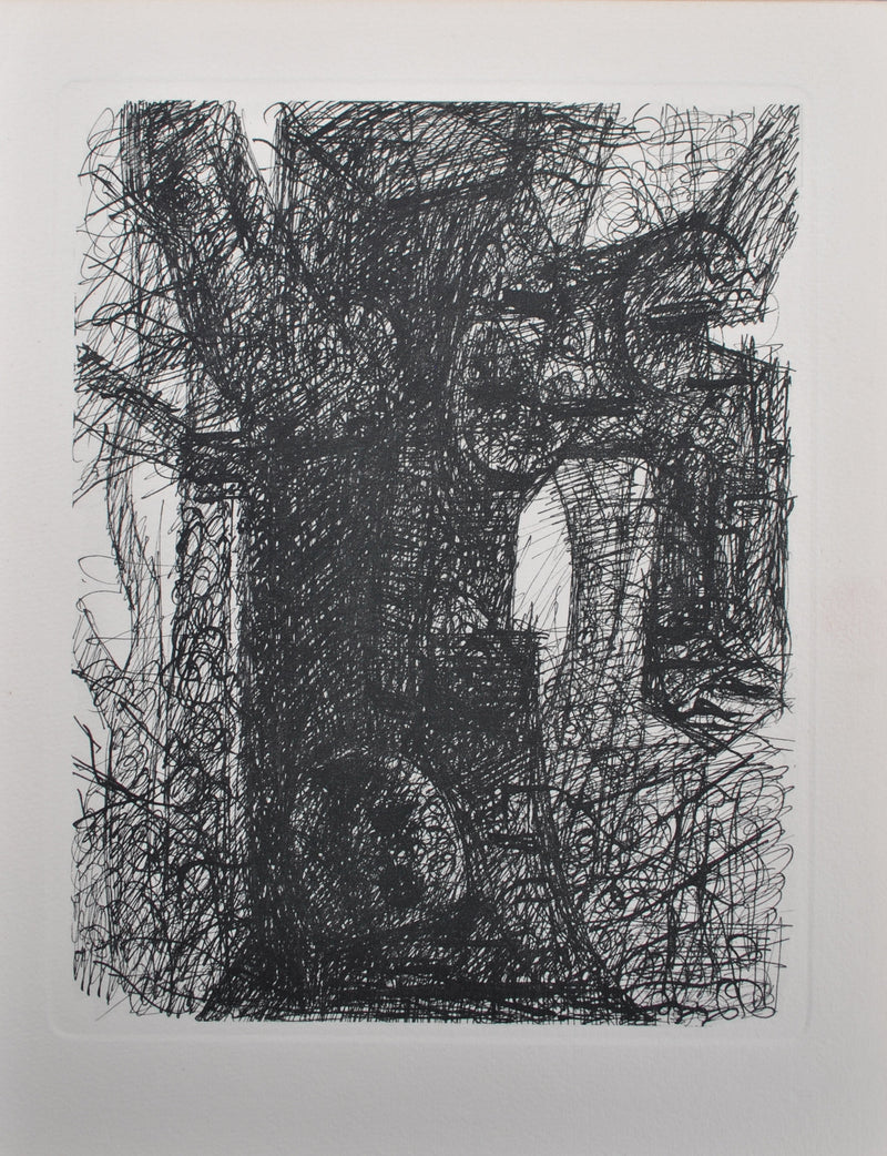 Marcel GROMAIRE : Vieux chêne centenair, Gravure originale (vue générale) - Crédit photo : Galerie Art.Paris