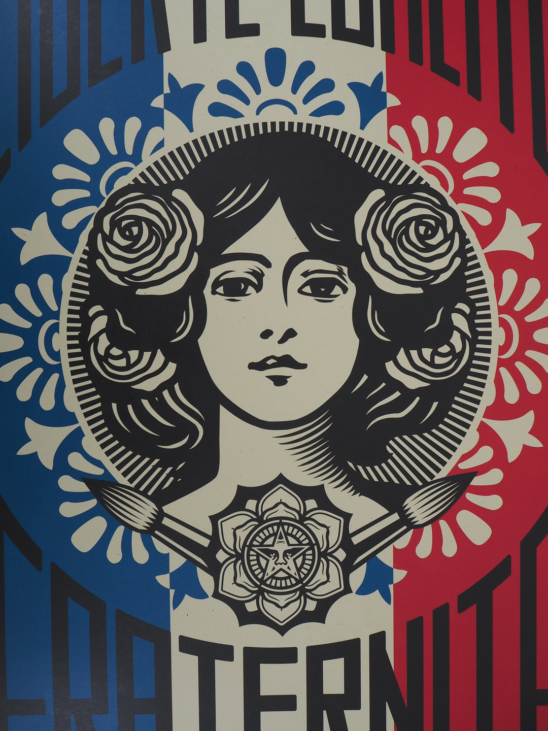 Shepard FAIREY: Liberty, Equality, Fraternity, Original