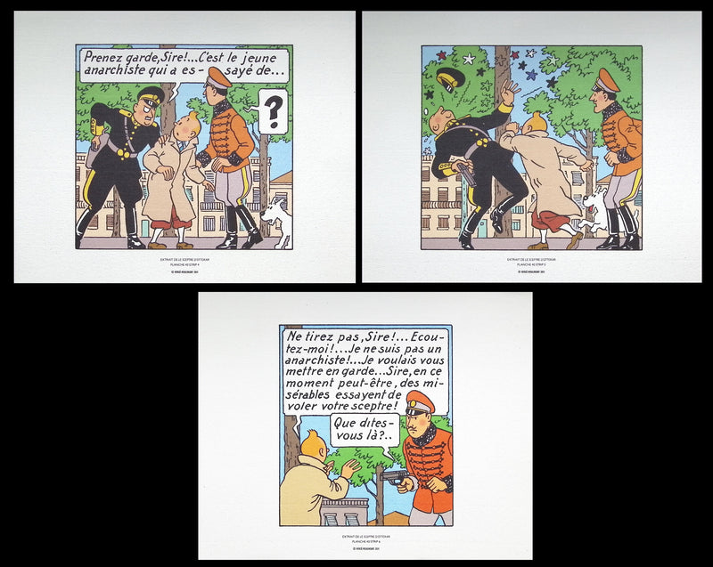  HERGE : Tintin - Le sceptre d&