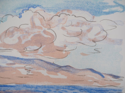 Albert MARQUET : Le bleu de la mer Adriatique, Lithographie originale (photo de détail 7) - Crédit photo : Galerie Art.Paris