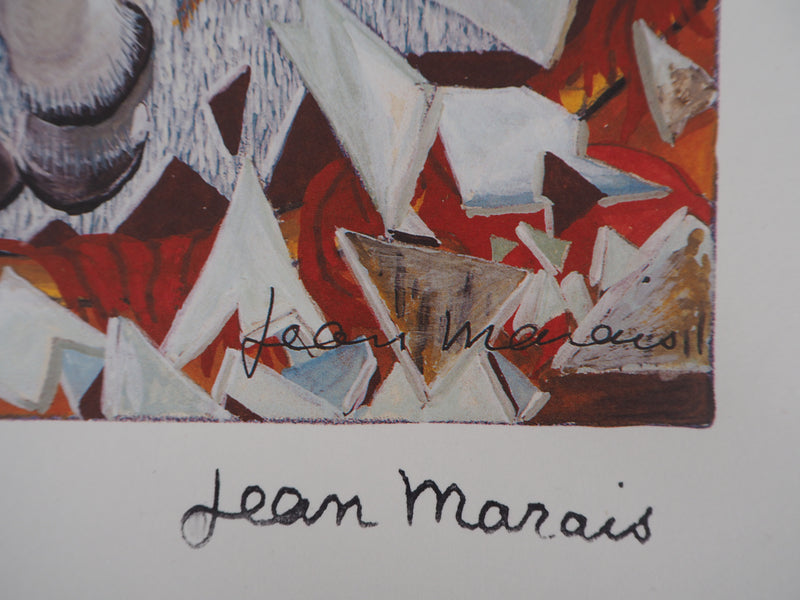 Jean MARAIS : La chevalière, oeuvre originale (photo de détail 4) - Crédit photo : Galerie Art.Paris