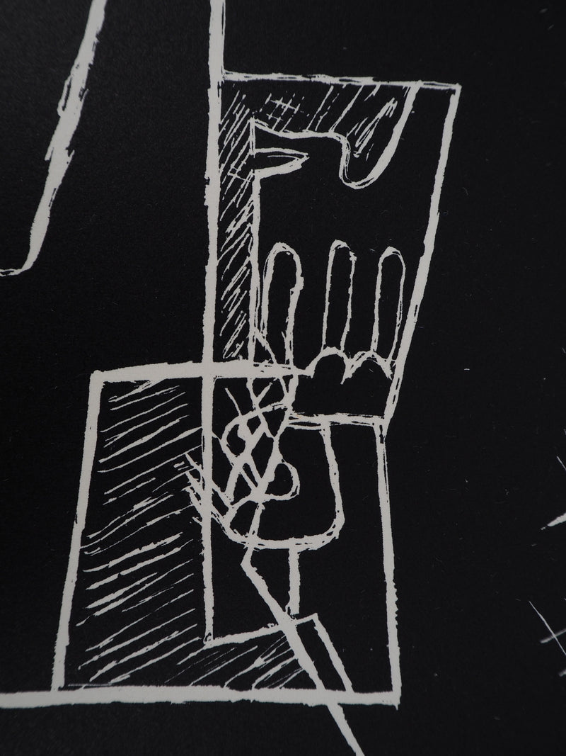  LE CORBUSIER : Bonsoir, Lithographie originale (photo de détail 6) - Crédit photo : Galerie Art.Paris