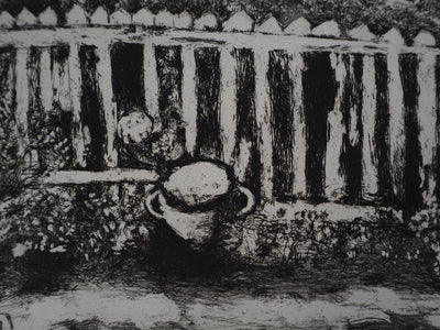 Marc CHAGALL : Le Pot de terre et le Pot de fer, Gravure originale (photo de détail 7) - Crédit photo : Galerie Art.Paris