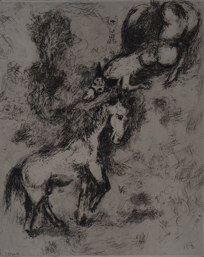 Marc CHAGALL : Le cheval et l&