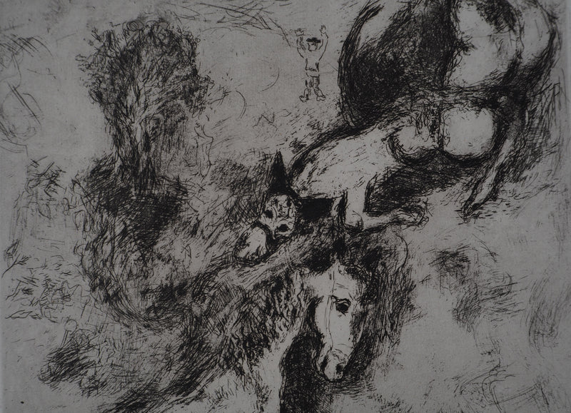 Marc CHAGALL : Le cheval et l&