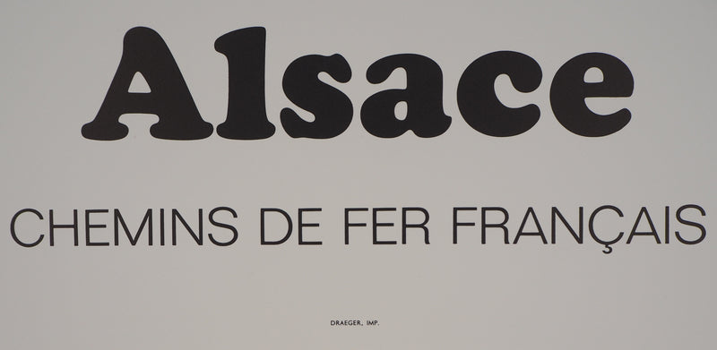 Salvador DALI : Alsace, Lithographie originale (photo de détail 4) - Crédit photo : Galerie Art.Paris