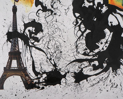 Salvador DALI : Paris, Lithographie originale (photo de détail 7) - Crédit photo : Galerie Art.Paris