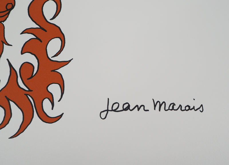 Jean MARAIS : Zodiaque, le Bélier, Lithographie originale (photo de détail 4) - Crédit photo : Galerie Art.Paris