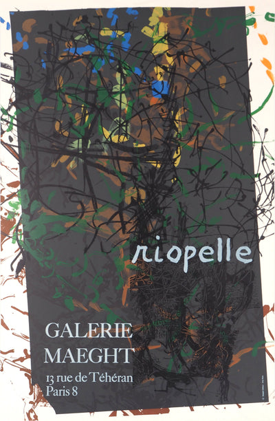 Jean-Paul RIOPELLE : Arbre du Canada en automne, Affiche originale (vue générale) - Crédit photo : Galerie Art.Paris