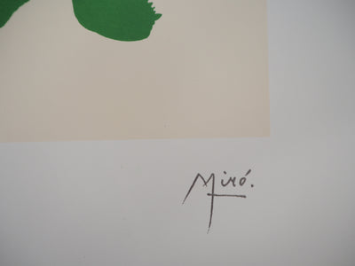 Joan MIRO : Couple surréaliste, Lithographie originale (photo de détail 3) - Crédit photo : Galerie Art.Paris