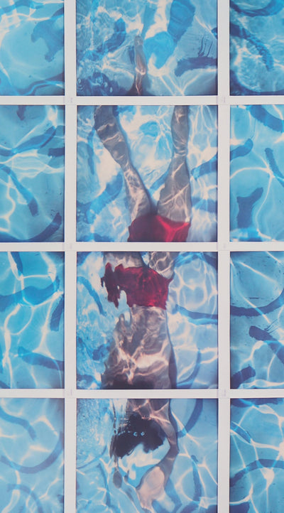 David HOCKNEY : Swimmer, Pool Diver, Lithographie originale (photo de détail 3) - Crédit photo : Galerie Art.Paris