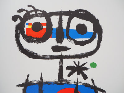 Joan MIRO : Garçon imaginaire, Lithographie originale (photo de détail 4) - Crédit photo : Galerie Art.Paris