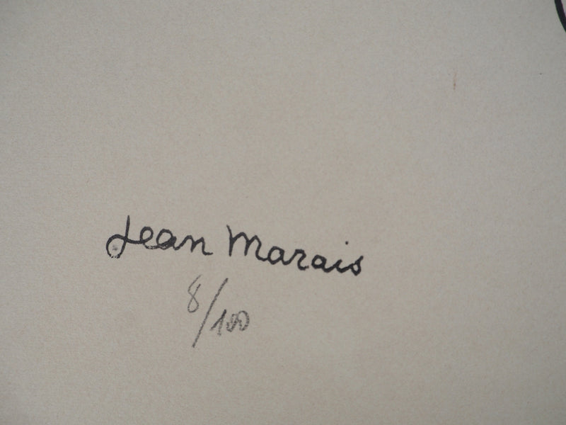 Jean MARAIS : Jean Cocteau et Moi, Lithographie originale (photo de détail 7) - Crédit photo : Galerie Art.Paris