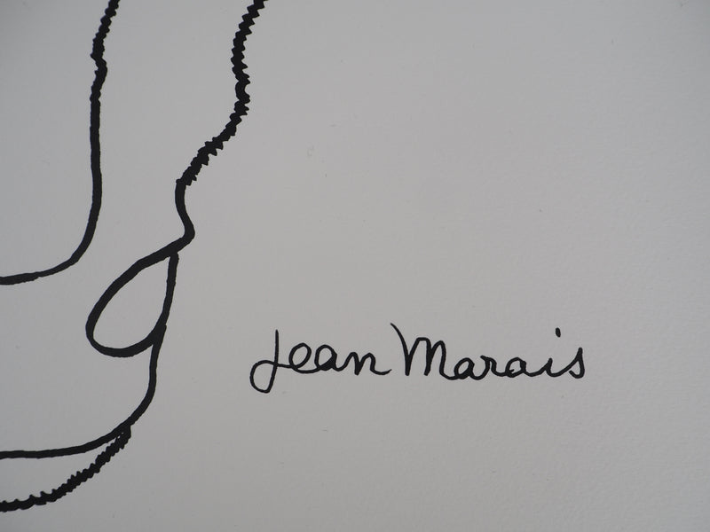 Jean MARAIS : Mythologie : Hommage à Pan, Lithographie originale (photo de détail 4) - Crédit photo : Galerie Art.Paris