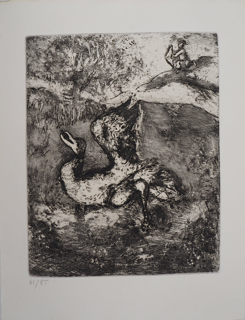 Marc CHAGALL : La chasse (L&