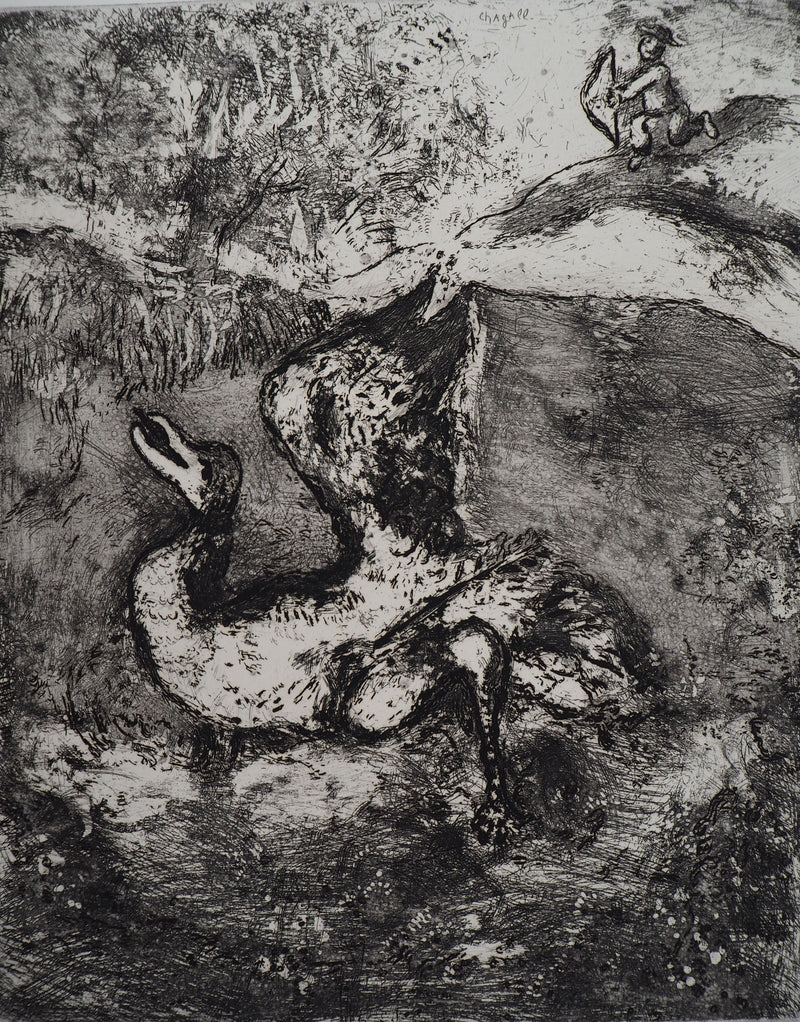 Marc CHAGALL : La chasse (L&