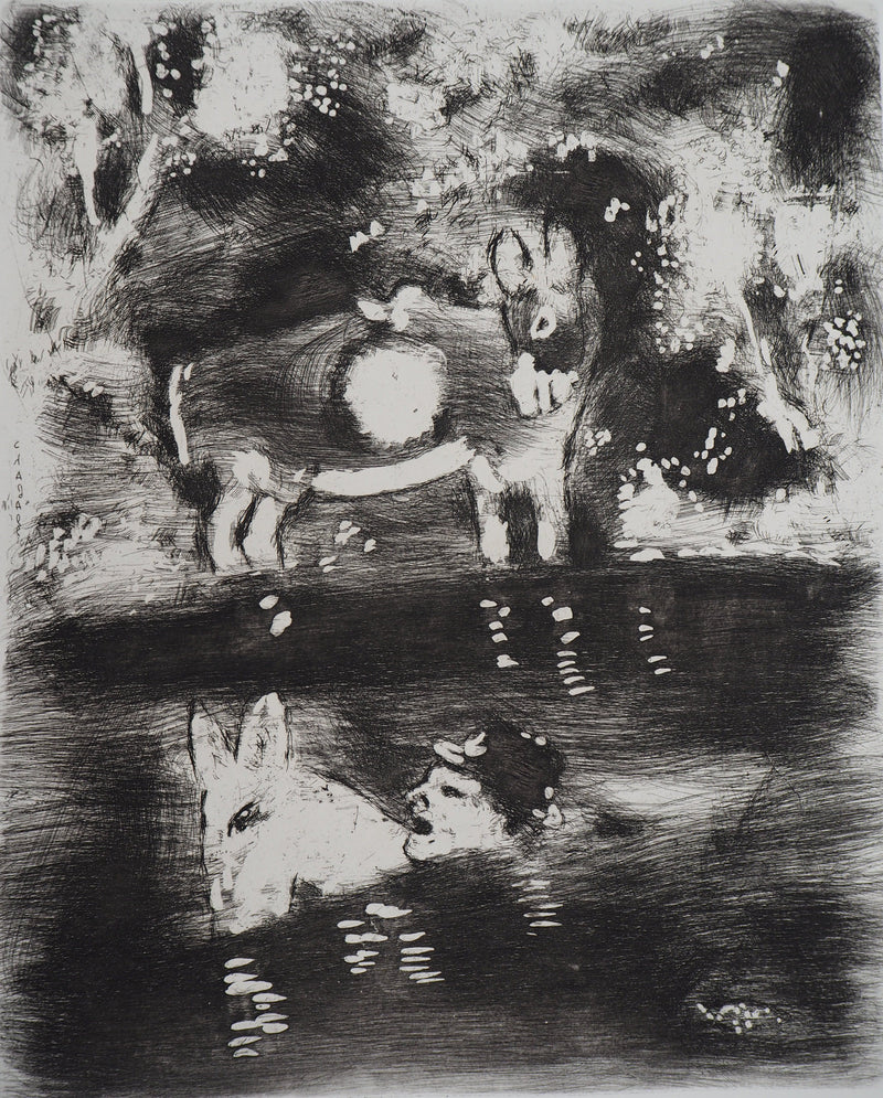 Marc CHAGALL : Traversée de la rivière (L&