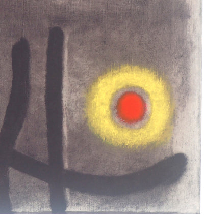 Joan MIRO : Femme au soleil, Lithographie originale (photo de détail 3) - Crédit photo : Galerie Art.Paris