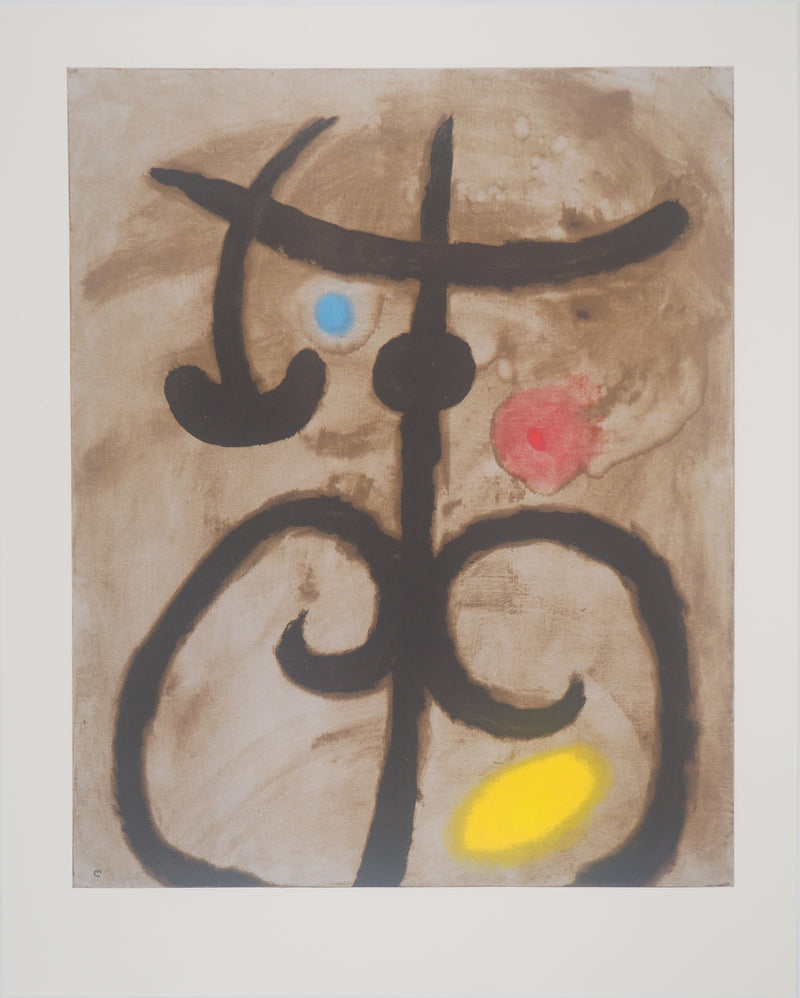 Joan MIRO : Soeurs jumelles, Lithographie originale (vue générale) - Crédit photo : Galerie Art.Paris