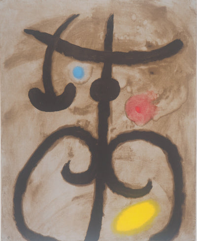 Joan MIRO : Soeurs jumelles, Lithographie originale (photo de détail 2) - Crédit photo : Galerie Art.Paris