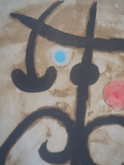 Joan MIRO : Soeurs jumelles, Lithographie originale (photo de détail 4) - Crédit photo : Galerie Art.Paris