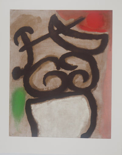 Joan MIRO : Modèle féminin, Lithographie originale (vue générale) - Crédit photo : Galerie Art.Paris