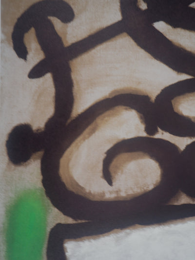 Joan MIRO : Modèle féminin, Lithographie originale (photo de détail 3) - Crédit photo : Galerie Art.Paris